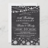 ELKA JAAR - Huwelijksjubileum Krijt Uitnodiging (Voorkant)