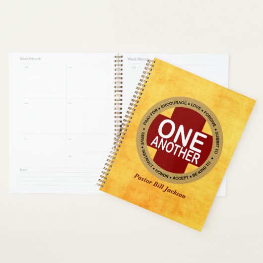 Elkaar dienen andere geestelijken planner (Display)