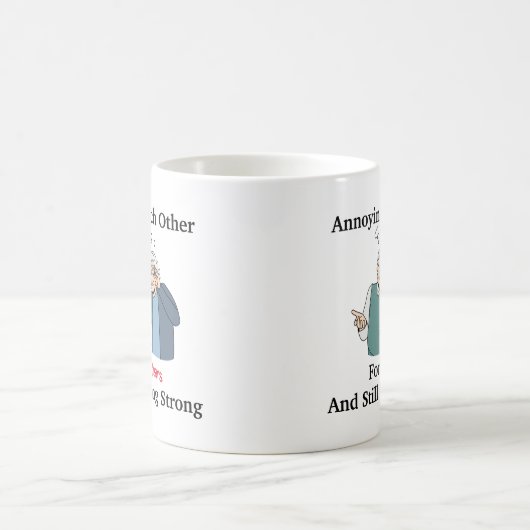 elkaar irriteren koffiemok (Center)