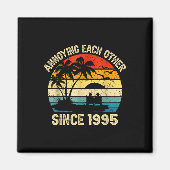 Elkaar irriteren sinds 1995 Jubileum Magneet (Voorkant)