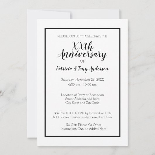 ELKAAR JAAR - Trouwdag & Foto We Doen Het Nog Stee Kaart (Achterkant)