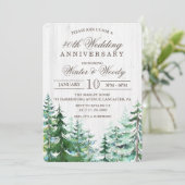 ELKAAR JUISTE JAAR - Huwelijksjubileum Rustieke Ui Kaart (Staand voorkant)