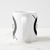 elkaar liefhebben grote koffiekop (Achterkant)