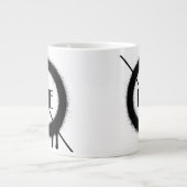elkaar liefhebben grote koffiekop (Voorkant)