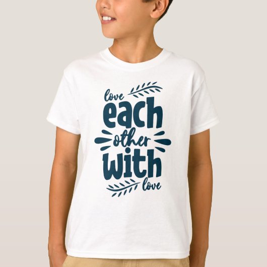 Elkaar Met Liefde T-shirt (Voorkant)