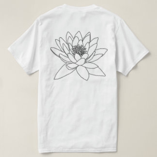 Elkaar naar huis lopen Ram Dass Water Lily T-shirt