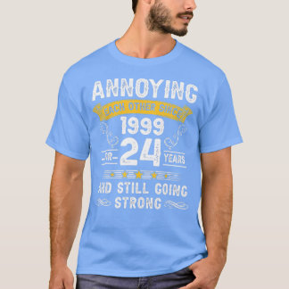 elkaar storen sinds 1999 : 24 jaar trouwen en t-shirt