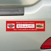 elkart51 bumpersticker (Op auto)