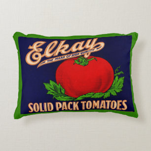 Elkay Solid Pack Tomaten uit de jaren '30 kunnen a Accent Kussen