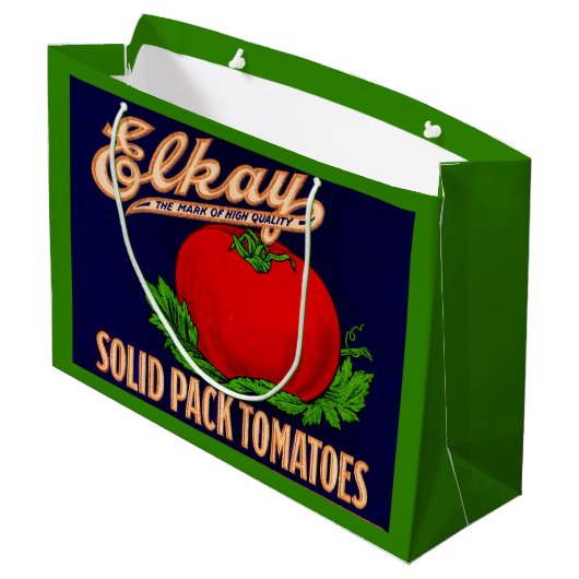 Elkay Solid Pack Tomaten uit de jaren '30 kunnen a Groot Cadeauzakje (Achterkant Gekanteld)