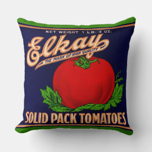 Elkay Solid Pack Tomaten uit de jaren '30 kunnen a Kussen