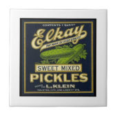 Elkay Sweet MIxed Pickles Tegeltje (Voorkant)