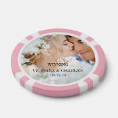 Elke aangepaste kleur bruiloft gunsten pokerchips (Enkel)