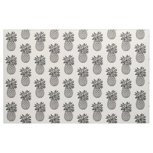 Elke aangepaste kleur Cute Iconic Pineapple Fabric Stof (Yard (91,4 cm))