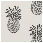 Elke aangepaste kleur Cute Iconic Pineapple Fabric Stof (Close Up)