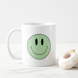 Elke Aangepaste Kleur of Patroon SMILIE FACE Koffi Koffiemok