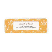 Elke aangepaste trouwkleur kroonluchters etiket (Voorkant)