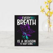 Elke ademhaling is een reden om zelfmoordpreventie kaart (Gele Bloem)