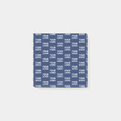 Elke Afbeelding of Business Logo bewerkbaar donker Post-it® Notes (Voorkant)
