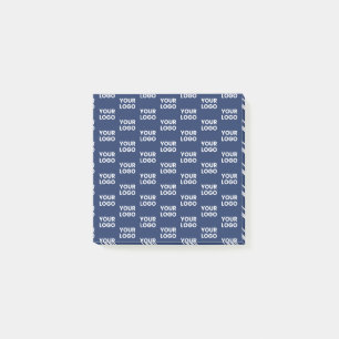 Elke Afbeelding of Business Logo bewerkbaar donker Post-it® Notes