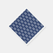 Elke Afbeelding of Business Logo bewerkbaar donker Servet (Hoek)