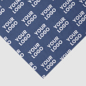 Elke Afbeelding of Business Logo bewerkbaar donker Tissuepapier (Detail)