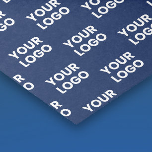 Elke Afbeelding of Business Logo bewerkbaar donker Tissuepapier