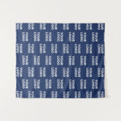 Elke Afbeelding of Business Logo bewerkbaar donker Wandkleed (Voorkant (horizontaal))