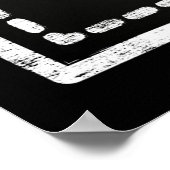 Elke Age Adult Chalkboard Birthday Party Welkom Poster (Hoek)