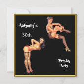Elke Age Mannen Birthday Party Kaart (Voorkant)