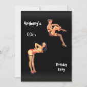 Elke Age Mannen Birthday Party Kaart (Voorkant)