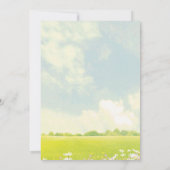 ELKE AGE Party op de Park Kite Verjaardagsuitnodig Kaart (Achterkant)