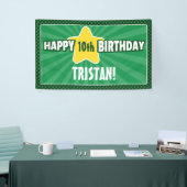 Elke Age Star Green Birthday Banner (Beurs)
