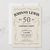 Elke Age Whiskey die als verrassing 50e verjaardag Kaart (Voorkant)