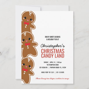 ELKE AGENTSCHAP CHRISTMAS GINGERBREAD candyland Kaart