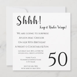 Elke avond van de geboorte van een leeftijd kaart