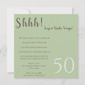 Elke avond van de geboorte van een leeftijd kaart (Voorkant)