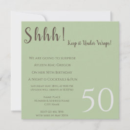 Elke avond van de geboorte van een leeftijd kaart