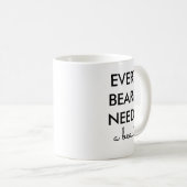 elke baard heeft een mok nodig die de schoonheidsb (Voorkant rechts)