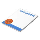 Elke Basketball-laptop op maat Notitieblok (Linkerzijde)