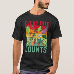 Elke Beet telt Vegan Vegan Spreuk T-shirt