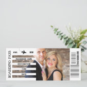 ELKE bestemming instapkaart uitje DIY foto Kaart (Staand voorkant)