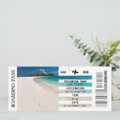 ELKE bestemming instapkaart uitje DIY foto Kaart (Staand voorkant)