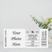 ELKE bestemming instapkaart weekend uitje DIY Kaart (Staand voorkant)