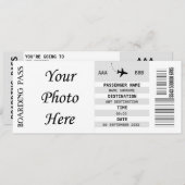 ELKE bestemming instapkaart weekend uitje DIY Kaart (Voorkant / Achterkant)