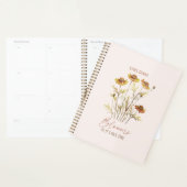 Elke bloem bloeit in haar eigen tijd planner (Display)