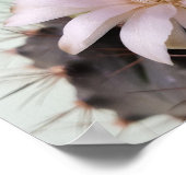 Elke Bloem Bloeit Op Zijn Eigen Tijd Poster (Hoek)