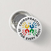 Elke Body Chiro Button (Voorkant /achterkant)