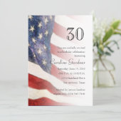 Elke Britse vlag op uitnodiging van de Amerikaanse (Staand voorkant)