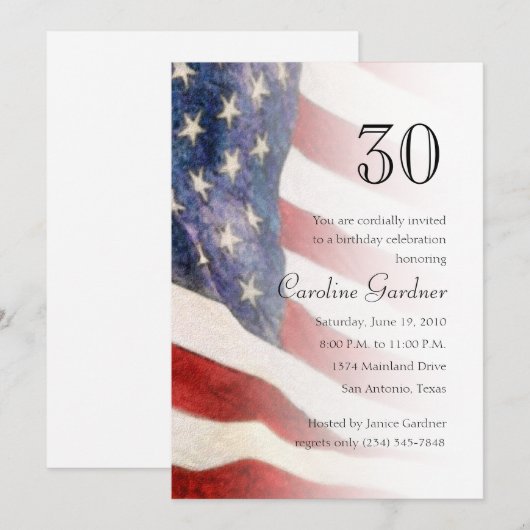 Elke Britse vlag op uitnodiging van de Amerikaanse (Voorkant / Achterkant)